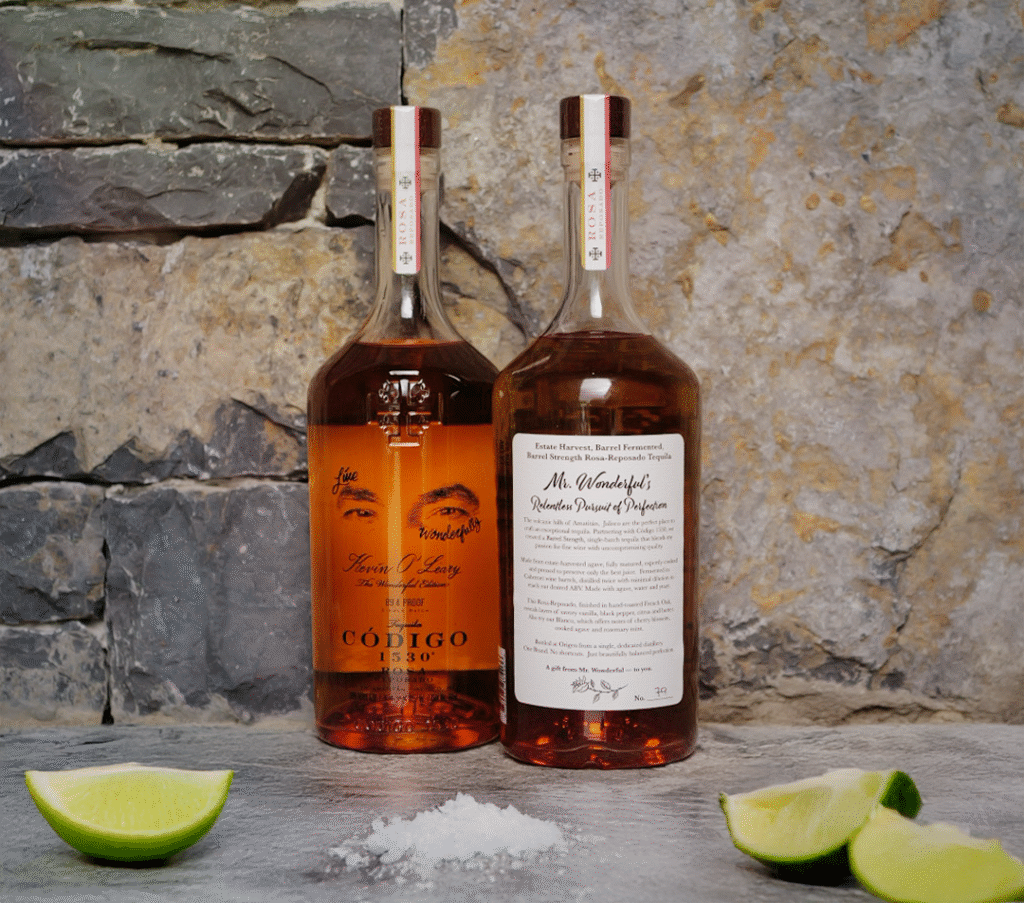 Código 1530 Estate Harvest, Barrel Strength Rosa-Reposado Tequila