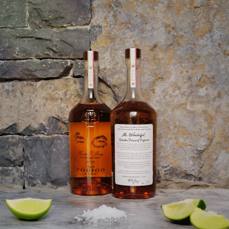 Código 1530 Estate Harvest, Barrel Strength Rosa-Reposado Tequila